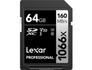 Карти памет 64GB Lexar® Professional 1066x SDXC™ UHS-I, C10 V30 U3