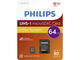 Карти памет Philips microSDHC card 64GB Class 10 с SD адаптер