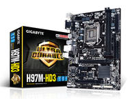 Дънни платки GIGABYTE H97M-HD3