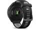 Смарт часовници Garmin Forerunner 965 DLC Titanium безел/Black корпус/Black/Powder Grey силиконова каишка