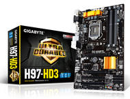 Дънни платки GIGABYTE H97-HD3