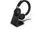 Слушалки Jabra Evolve2 65 Link380a UC Stereo Stand Black