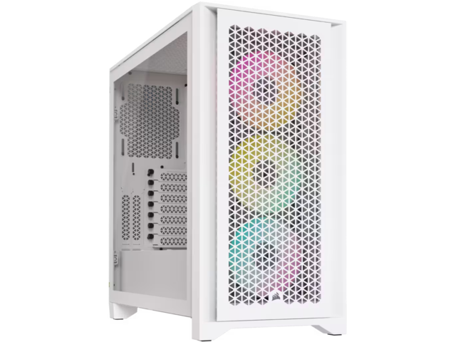 Кутии CORSAIR iCUE 4000D RGB True White