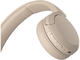 Слушалки Sony WH-CH520, cream
