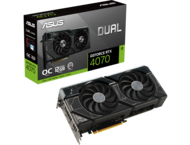 Видео карти ASUS DUAL RTX 4070 OC Edition 12GB