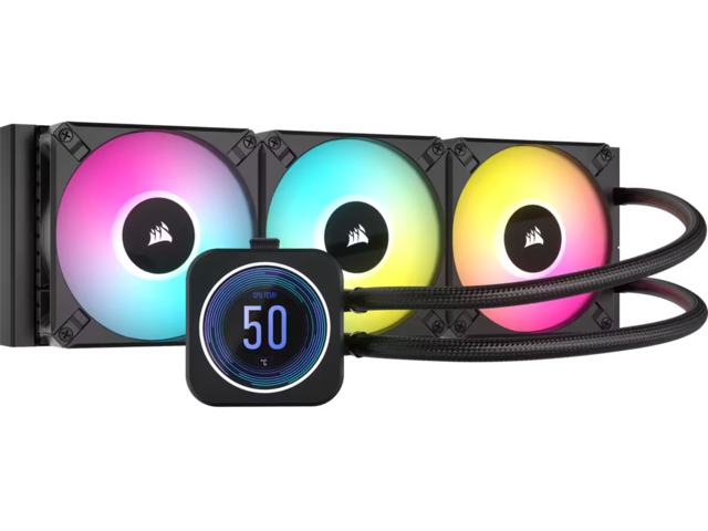 Охладители Corsair iCUE H150i ELITE LCD XT