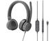 Слушалки LENOVO Go Wired ANC Headset USB-C Storm Grey