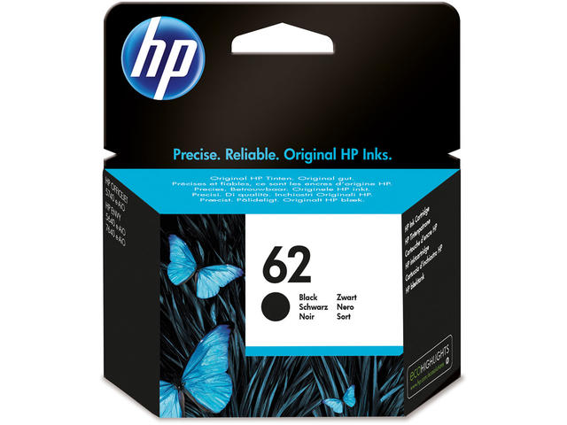 Консумативи Оригинален HP 62 Black Ink Cartridge