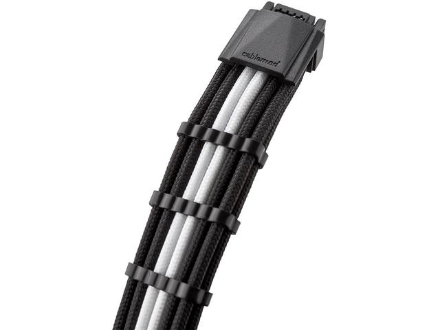 Кабели за компоненти CableMod E-Series Pro ModMesh Sleeved 12VHPWR PCI-e Cable Black + White