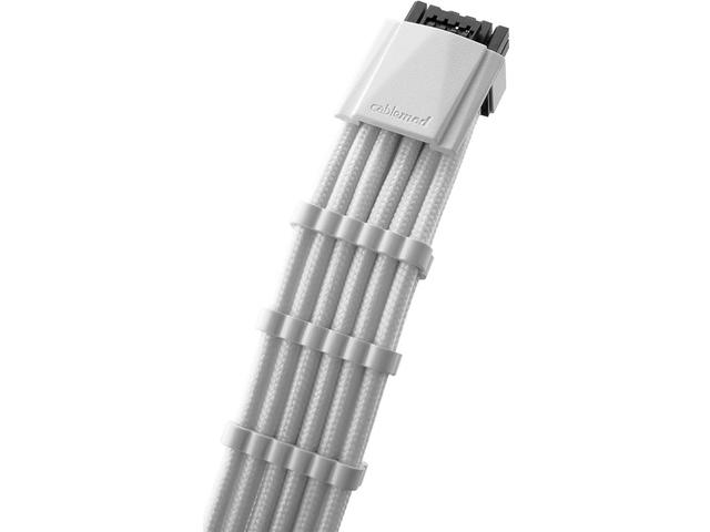 Кабели за компоненти CableMod E-Series Pro ModMesh Sleeved 12VHPWR PCI-e Cable White
