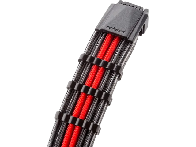 Кабели за компоненти CableMod E-Series Pro ModMesh Sleeved 12VHPWR PCI-e Cable Carbon + Red