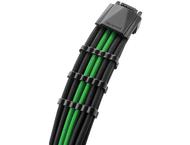 Кабели за компоненти CableMod E-Series Pro ModMesh Sleeved 12VHPWR PCI-e Cable Black+Green 4x 8Pin