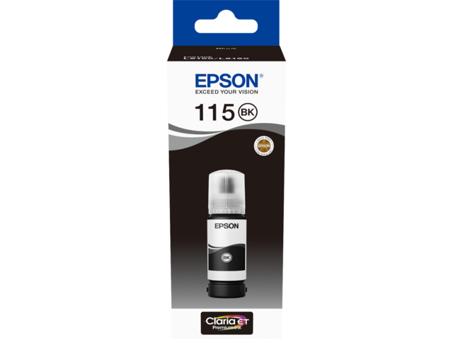 Консумативи Оригинален Epson 115 EcoTank Pigment Black