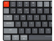Клавиатури Keychron K3 TKL Blue Switch