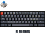 Клавиатури Keychron K12 60% Gateron Blue Switch White LED ABS