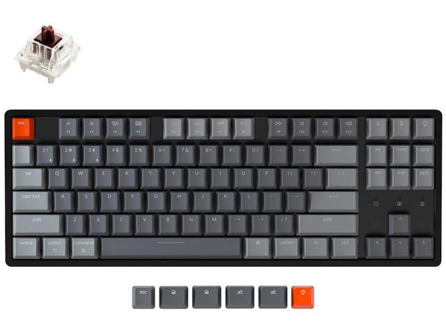 Клавиатури Keychron K8 TKL Gateron Brown Switch