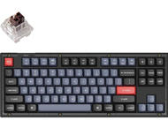 Клавиатури Keychron V3 TKL Knob QMK Frosted Black Translucent