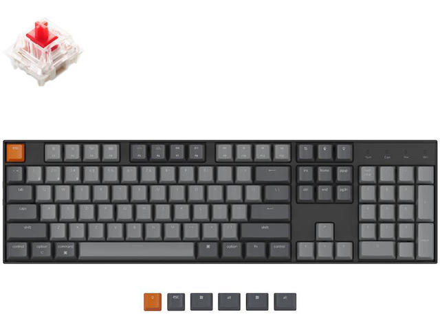 Клавиатури Keychron K10 Gateron Red Switch