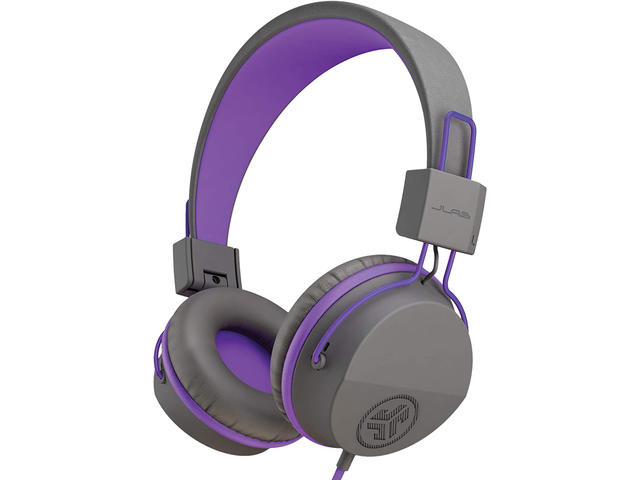 Слушалки JLAB Jbuddies Studio Kids Headphones - Graphite/Violet