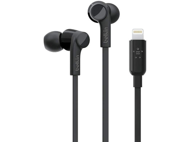 Слушалки Belkin SOUNDFORM ROCKSTAR Lightning Connector , Black