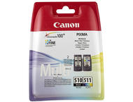Консумативи Оригинален Canon PG-510 BK / CL-511 Multi pack