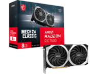 Видео карти MSI Radeon RX 7600 MECH 2X CLASSIC 8G OC