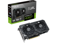 Видео карти ASUS Dual GeForce RTX 4060 Ti OC 8GB