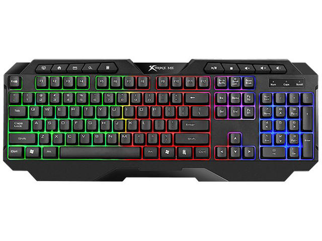 Клавиатури Xtrike ME KB-306 - Rainbow Backlight