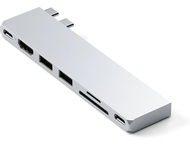 USB Хъб Satechi Pro Hub Slim Silver