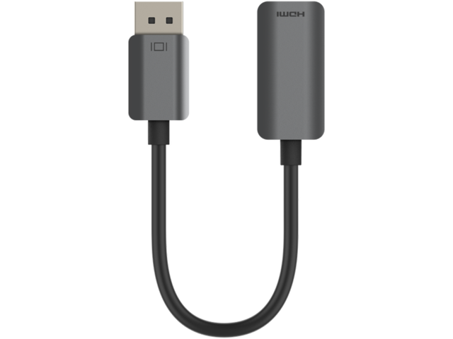 Кабели и Адаптери Belkin Active DisplayPort to HDMI Adapter 4K HDR - Black