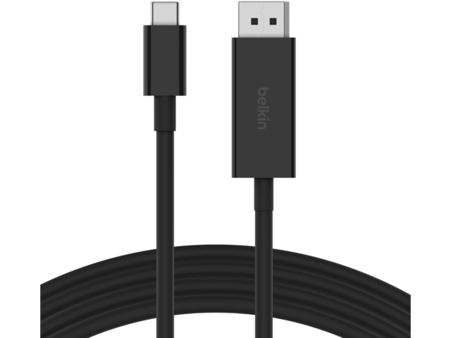 Кабели и Адаптери Belkin CONNECT Cable USB-C to DisplayPort 1.4 - 2M - Black