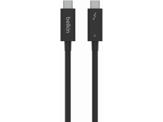 Кабели и Адаптери Belkin CONNECT Thunderbolt 4 Cable, 2M, Active Active Cable 2m - Black