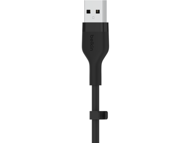 Кабели и Адаптери Belkin BOOST CHARGE Flex Silicone cable USB-A to Lightning - 1M - Black