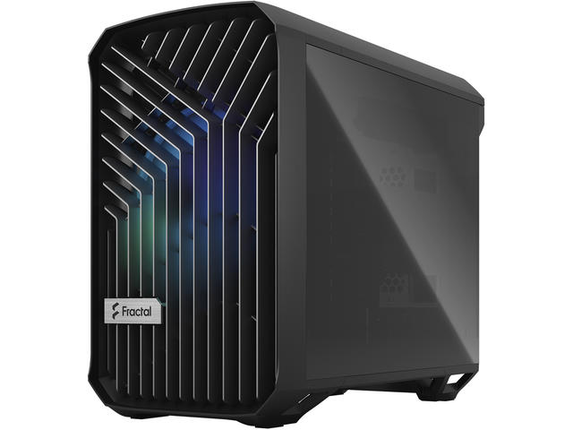 Кутии Fractal Design Torrent Nano RGB Black TG Light Tint