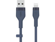 Кабели и Адаптери Belkin BOOST CHARGE Flex Silicone cable USB-A to Lightning - 1M - Blue