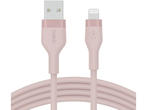 Кабели и Адаптери Belkin BOOST CHARGE Flex Silicone cable USB-A to Lightning - 1M - Pink