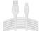 Кабели и Адаптери Belkin BOOST CHARGE Flex Silicone cable USB-A to Lightning - 1M - White