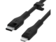 Кабели и Адаптери Belkin BOOST CHARGE Flex Silicone cable USB-C to Lightning - 1M - Black