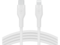 Кабели и Адаптери Belkin BOOST CHARGE Flex Silicone cable USB-C to Lightning - 1M - White