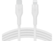 Кабели и Адаптери Belkin BOOST CHARGE Flex Silicone cable USB-C to Lightning - 3M - White