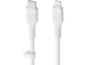 Кабели и Адаптери Belkin BOOST CHARGE Flex Silicone cable USB-C to Lightning - 3M - White