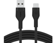 Кабели и Адаптери Belkin BOOST CHARGE Flex Silicone cable USB-A to USB-C - 1M - Black