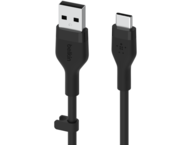 Кабели и Адаптери Belkin BOOST CHARGE Flex Silicone cable USB-A to USB-C - 1M - Black