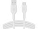 Кабели и Адаптери Belkin BOOST CHARGE Flex Silicone cable USB-A to USB-C - 2M - White
