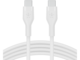 Кабели и Адаптери Belkin BOOST CHARGE Flex Silicone cable USB-C to USB-C 2.0 - 1M - White
