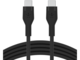 Кабели и Адаптери Belkin BOOST CHARGE Flex Silicone cable USB-C to USB-C 2.0 - 2M - Black