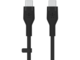 Кабели и Адаптери Belkin BOOST CHARGE Flex Silicone cable USB-C to USB-C 2.0 - 2M - Black