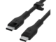 Кабели и Адаптери Belkin BOOST CHARGE Flex Silicone cable USB-C to USB-C 2.0 - 2M - Black
