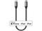 Кабели и Адаптери Satechi USB-C to Lightning Short Cable 25cm - Space Grey