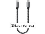 Кабели и Адаптери Satechi USB-C to Lightning Short Cable 25cm - Space Grey